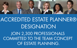 Become an Accredited Estate Planner(R)